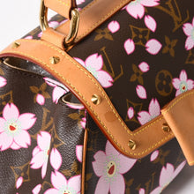 画像をギャラリービューアに読み込む, 極美品 LOUIS VUITTON ルイヴィトン サック レトロ PM ハンドバッグ M92012 モノグラム チェリーブロッサム ブラウン ピンク 中古 4a005467