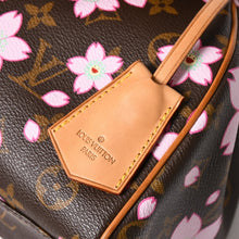 画像をギャラリービューアに読み込む, 極美品 LOUIS VUITTON ルイヴィトン サック レトロ PM ハンドバッグ M92012 モノグラム チェリーブロッサム ブラウン ピンク 中古 4a005467