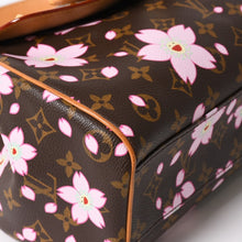 画像をギャラリービューアに読み込む, 極美品 LOUIS VUITTON ルイヴィトン サック レトロ PM ハンドバッグ M92012 モノグラム チェリーブロッサム ブラウン ピンク 中古 4a005467