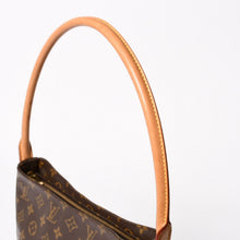 画像をギャラリービューアに読み込む, LOUIS VUITTON ルイヴィトン ルーピングGM ワンショルダーバッグ M51145 モノグラム PVC レザー ブラウン ゴールド金具 美品 中古 4a005672
