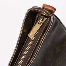 画像をギャラリービューアに読み込む, LOUIS VUITTON ルイヴィトン ルーピングGM ワンショルダーバッグ M51145 モノグラム PVC レザー ブラウン ゴールド金具 美品 中古 4a005672