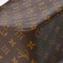 画像をギャラリービューアに読み込む, 極美品 LOUIS VUITTON ルイヴィトン ルーピングMM ワンショルダーバッグ M51146 モノグラム PVC レザー ブラウン ゴールド金具 中古 4a005659