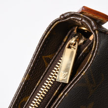 画像をギャラリービューアに読み込む, 極美品 LOUIS VUITTON ルイヴィトン ルーピングMM ワンショルダーバッグ M51146 モノグラム PVC レザー ブラウン ゴールド金具 中古 4a005659