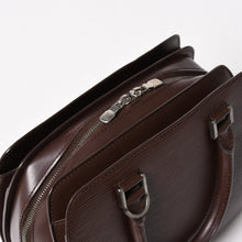 将图片加载到图库查看器，LOUIS VUITTON ルイヴィトン エピ ポンヌフ M5205D ハンドバッグ ブラウン モカ シルバー金具 エピレザー 美品 中古 4a005629