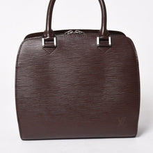 将图片加载到图库查看器，LOUIS VUITTON ルイヴィトン エピ ポンヌフ M5205D ハンドバッグ ブラウン モカ シルバー金具 エピレザー 美品 中古 4a005629