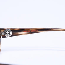 将图片加载到图库查看器，極美品 CHROME HEARTS クロムハーツ SNEAKY PETE スニーキー ピート 伊達メガネ BSフレア CHプラス装飾 クリアブラウン 中古 4a005734