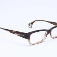 将图片加载到图库查看器，極美品 CHROME HEARTS クロムハーツ SNEAKY PETE スニーキー ピート 伊達メガネ BSフレア CHプラス装飾 クリアブラウン 中古 4a005734