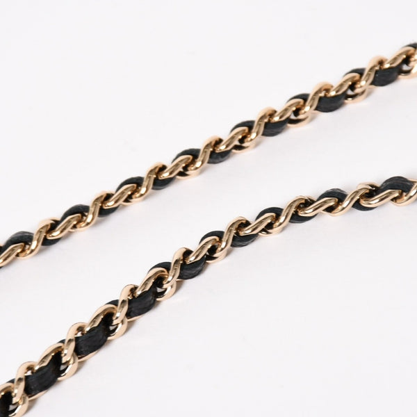 新品同様 CHANEL シャネル ココハンドル16 Nano 2WAYバッグ ランダム番台 ココマーク キャビアスキン ブラック ゴールド金具 中古 4a005641
