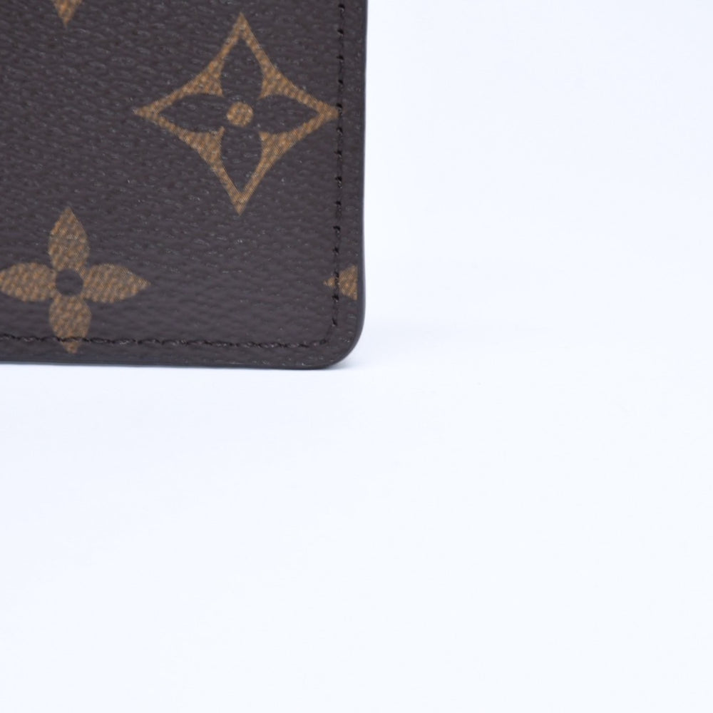 新品同様 LOUIS VUITTON ルイヴィトン ポルトカルトサーンプル カードケース M61733 モノグラムキャンバス ブラウン 中古 4a005445
