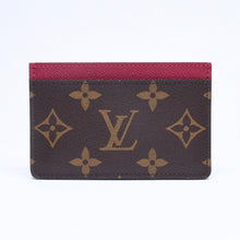 画像をギャラリービューアに読み込む, 新品未使用品 LOUIS VUITTON ルイヴィトン カードケース ポルト カルト・サーンプル M60703 モノグラムキャンバス ブラウン フューシャ 中古 4a005660