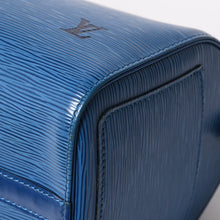 画像をギャラリービューアに読み込む, 極美品 LOUIS VUITTON ルイヴィトン スピーディ25 ハンドバッグ M43015 エピ レザー トレドブルー ゴールド金具 中古 4a005650