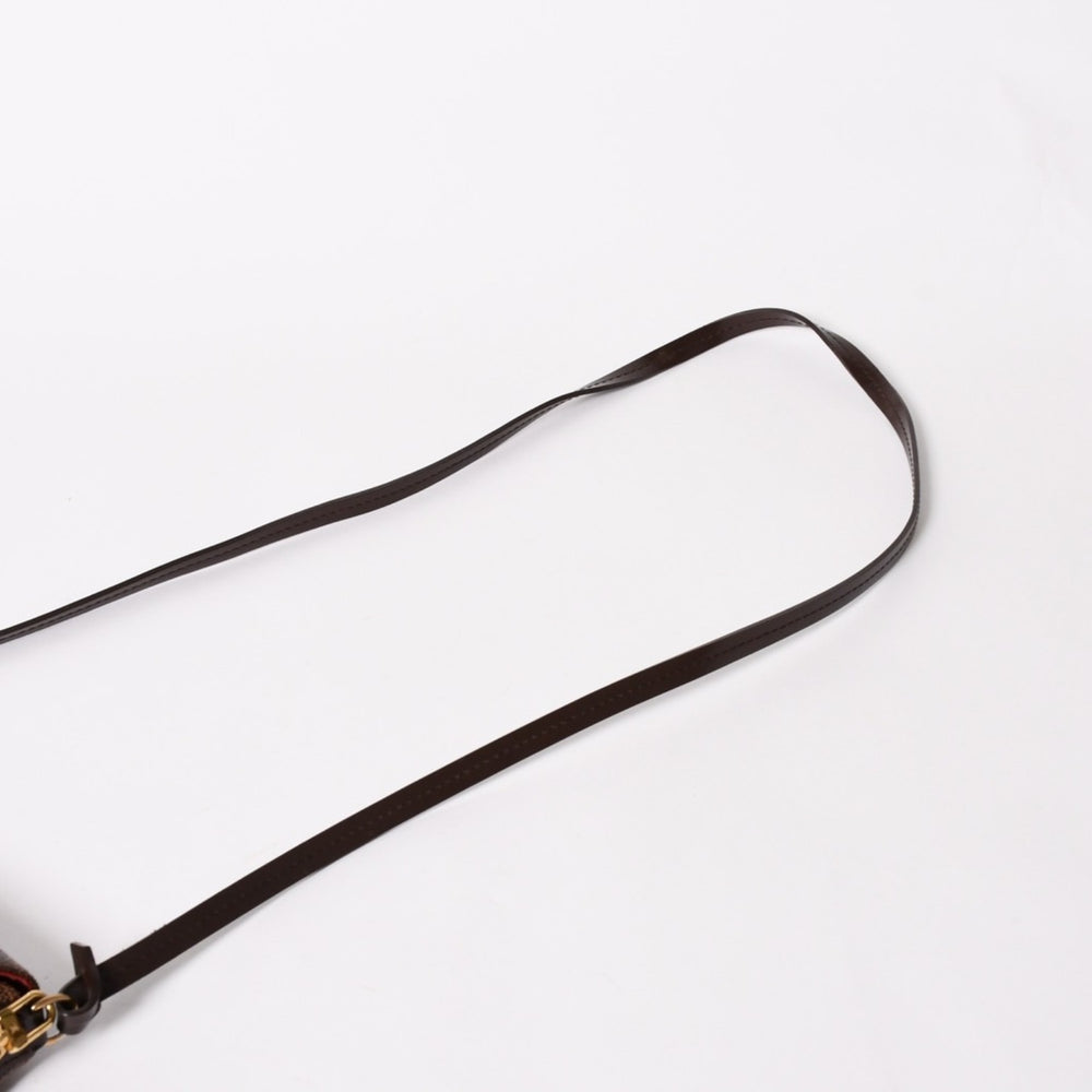 極美品 LOUIS VUITTON ルイヴィトン ショルダーバッグ ダミエ フェイボリットMM ダミエキャンバス N41129 ブラウン 中古 4a005626