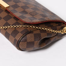 画像をギャラリービューアに読み込む, 極美品 LOUIS VUITTON ルイヴィトン ショルダーバッグ ダミエ フェイボリットMM ダミエキャンバス N41129 ブラウン 中古 4a005626