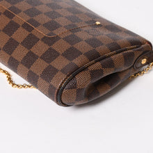 画像をギャラリービューアに読み込む, 極美品 LOUIS VUITTON ルイヴィトン ショルダーバッグ ダミエ フェイボリットMM ダミエキャンバス N41129 ブラウン 中古 4a005626