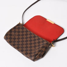 画像をギャラリービューアに読み込む, 極美品 LOUIS VUITTON ルイヴィトン ショルダーバッグ ダミエ フェイボリットMM ダミエキャンバス N41129 ブラウン 中古 4a005626