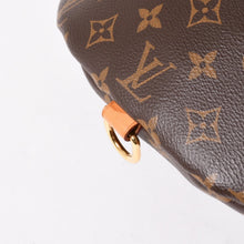 画像をギャラリービューアに読み込む, 極美品 LOUIS VUITTON ルイ ヴィトン バムバッグMM ショルダーバッグ M43644 ブラウン モノグラムキャンバス レザー ゴールド金具 中古 4a005649