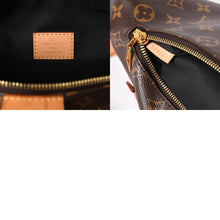 画像をギャラリービューアに読み込む, 極美品 LOUIS VUITTON ルイ ヴィトン バムバッグMM ショルダーバッグ M43644 ブラウン モノグラムキャンバス レザー ゴールド金具 中古 4a005649