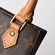 画像をギャラリービューアに読み込む, 新品同様 LOUIS VUITTON ルイヴィトン プティット サックプラ 2WAYバッグ M69442 モノグラム ブラウン ゴールド金具 中古 4a005633