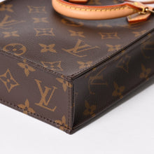 画像をギャラリービューアに読み込む, 新品同様 LOUIS VUITTON ルイヴィトン プティット サックプラ 2WAYバッグ M69442 モノグラム ブラウン ゴールド金具 中古 4a005633