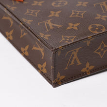 画像をギャラリービューアに読み込む, 新品同様 LOUIS VUITTON ルイヴィトン プティット サックプラ 2WAYバッグ M69442 モノグラム ブラウン ゴールド金具 中古 4a005633
