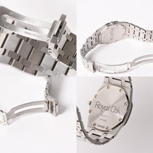 画像をギャラリービューアに読み込む, AUDEMARS PIGUET オーデマ ピゲ ロイヤルオーク 33mm 腕時計 56303ST.OO.0789ST.01 重量75.79g QZ SS ブルーブラック文字盤 美品 中古 4a005440