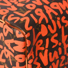 画像をギャラリービューアに読み込む, 極美品 LOUIS VUITTON ルイヴィトン モノグラム スピーディ30 オランジュ ハンドバッグ M93705 モノグラム グラフティ キャンバス 中古 4a005651