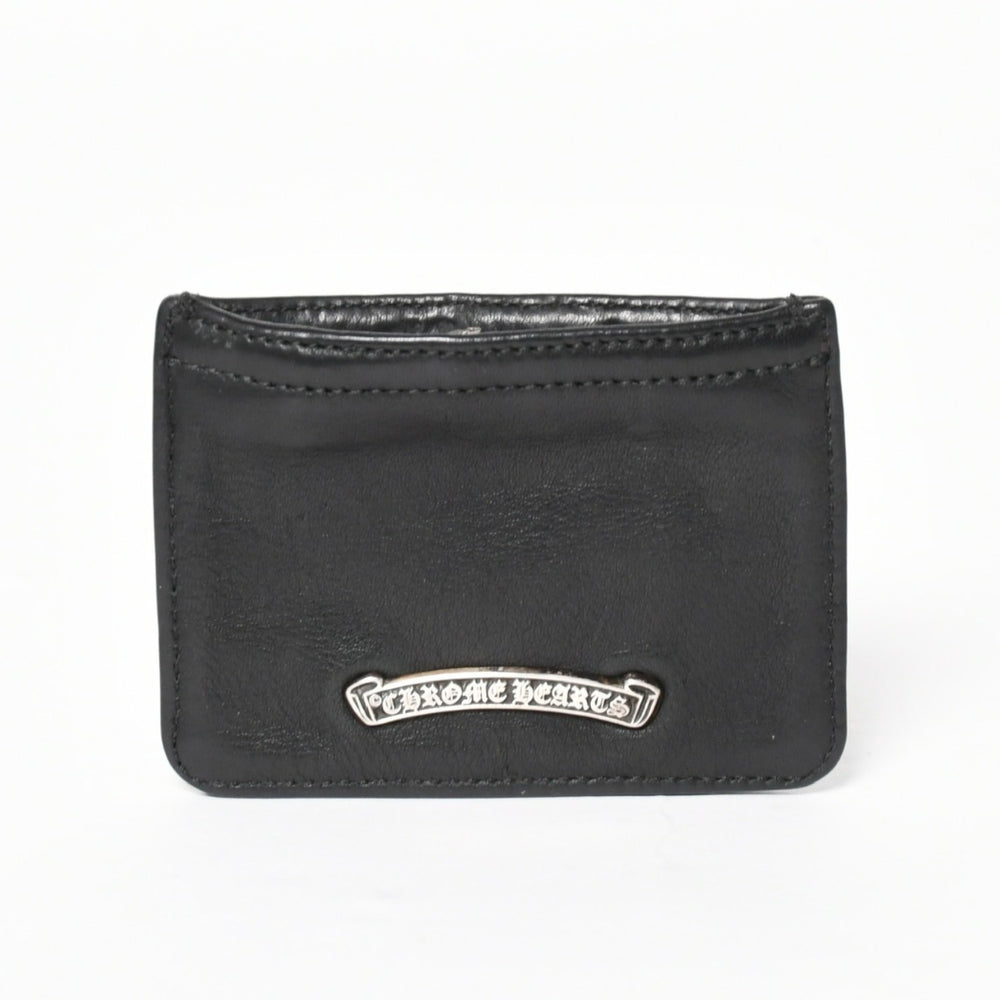 Very Good Condition CHROME HEARTS ZPR CHNG PURSE Change Purse Coin Case Coin Purse Dagger Zip Leather Silver 925 Used 4a005610