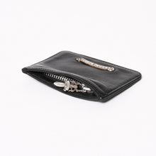 Load image into Gallery viewer, 極美品 CHROME HEARTS クロムハーツ ZPR CHNG PURSE チェンジパース コインケース 小銭入れ ダガージップ レザー シルバー925 中古 4a005610