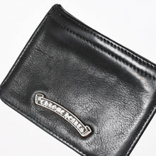 Load image into Gallery viewer, 極美品 CHROME HEARTS クロムハーツ ZPR CHNG PURSE チェンジパース コインケース 小銭入れ ダガージップ レザー シルバー925 中古 4a005610