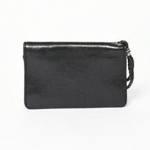 画像をギャラリービューアに読み込む, CHROME HEARTS クロムハーツ 2ZIP STRAP WALLET 2ジップ ストラップ ウォレット 二つ折り財布 クロスボール ブラック 美品 中古 4a005566