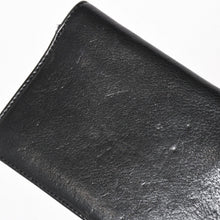 画像をギャラリービューアに読み込む, CHROME HEARTS クロムハーツ 2ZIP STRAP WALLET 2ジップ ストラップ ウォレット 二つ折り財布 クロスボール ブラック 美品 中古 4a005566