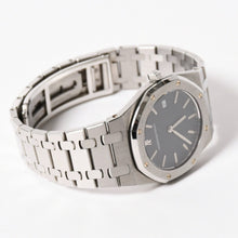 画像をギャラリービューアに読み込む, AUDEMARS PIGUET オーデマ ピゲ ロイヤルオーク 33mm 腕時計 56303ST.OO.0789ST.01 重量75.79g QZ SS ブルーブラック文字盤 美品 中古 4a005440