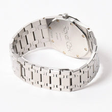画像をギャラリービューアに読み込む, AUDEMARS PIGUET オーデマ ピゲ ロイヤルオーク 33mm 腕時計 56303ST.OO.0789ST.01 重量75.79g QZ SS ブルーブラック文字盤 美品 中古 4a005440