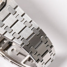 画像をギャラリービューアに読み込む, AUDEMARS PIGUET オーデマ ピゲ ロイヤルオーク 33mm 腕時計 56303ST.OO.0789ST.01 重量75.79g QZ SS ブルーブラック文字盤 美品 中古 4a005440