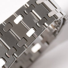 画像をギャラリービューアに読み込む, AUDEMARS PIGUET オーデマ ピゲ ロイヤルオーク 33mm 腕時計 56303ST.OO.0789ST.01 重量75.79g QZ SS ブルーブラック文字盤 美品 中古 4a005440