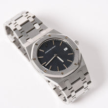 画像をギャラリービューアに読み込む, AUDEMARS PIGUET オーデマ ピゲ ロイヤルオーク 33mm 腕時計 56303ST.OO.0789ST.01 重量75.79g QZ SS ブルーブラック文字盤 美品 中古 4a005440