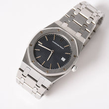 画像をギャラリービューアに読み込む, AUDEMARS PIGUET オーデマ ピゲ ロイヤルオーク 33mm 腕時計 56303ST.OO.0789ST.01 重量75.79g QZ SS ブルーブラック文字盤 美品 中古 4a005440