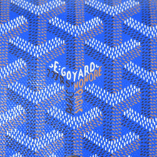 画像をギャラリービューアに読み込む, 極美品 GOYARD ゴヤール プリュメ ポーチウォレット ショルダーバッグ PLUMETPMLTY10CL10P ブルー シルバー金具 中古 4a005683