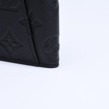 画像をギャラリービューアに読み込む, 新品同様品 LOUIS VUITTON ルイヴィトン オーガナイザードゥポッシュ カードケース M62899 ブラック レザー 中古 4a005662