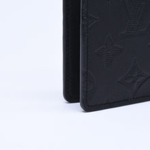画像をギャラリービューアに読み込む, 新品同様品 LOUIS VUITTON ルイヴィトン オーガナイザードゥポッシュ カードケース M62899 ブラック レザー 中古 4a005662