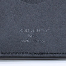 画像をギャラリービューアに読み込む, 新品同様品 LOUIS VUITTON ルイヴィトン オーガナイザードゥポッシュ カードケース M62899 ブラック レザー 中古 4a005662