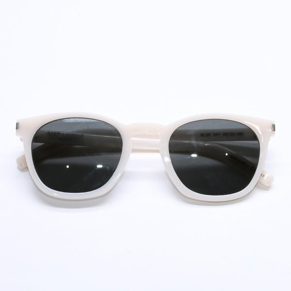 SAINT LAURENT Paris sunglasses, eyewear, white temples, SL 28 041, size 49◻23 140 Excellent condition Used 4a005006