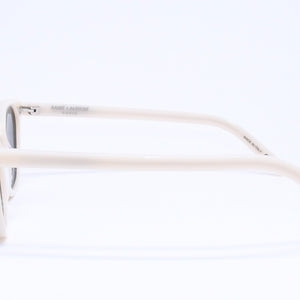 SAINT LAURENT Paris sunglasses, eyewear, white temples, SL 28 041, size 49◻23 140 Excellent condition Used 4a005006