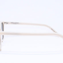 画像をギャラリービューアに読み込む, SAINT LAURENT サンローランパリ サングラス アイウェア ホワイトテンプル SL 28 041 サイズ49◻︎23 140 美品 中古 4a005006