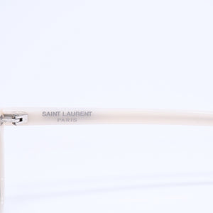 SAINT LAURENT Paris sunglasses, eyewear, white temples, SL 28 041, size 49◻23 140 Excellent condition Used 4a005006