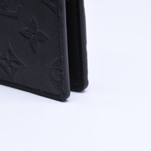 画像をギャラリービューアに読み込む, 新品同様品 LOUIS VUITTON ルイヴィトン オーガナイザードゥポッシュ カードケース M62899 ブラック レザー 中古 4a005662
