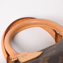 Load image into Gallery viewer, 新品同様品 LOUIS VUITTON ルイヴィトン スピーディ25 ハンドバック M41528 モノグラム PVC ヌメ革 レザー ブラウン ゴールド金具 中古 4a005663