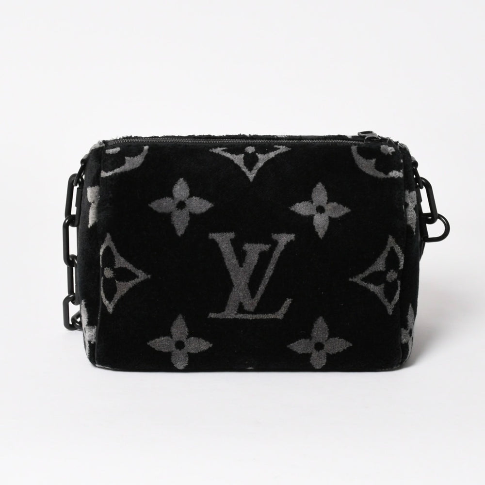 新品同様品 ルイヴィトン LOUIS VUITTON キーポル・バンドリエール 25 ボストンバッグ モノグラムエクリプス タフタージュ M45438 中古 4a005635