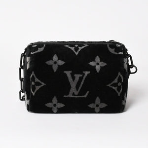 Like new item LOUIS VUITTON Keepall Bandouliere 25 Boston Bag Monogram Eclipse Taffetage M45438 Used 4a005635