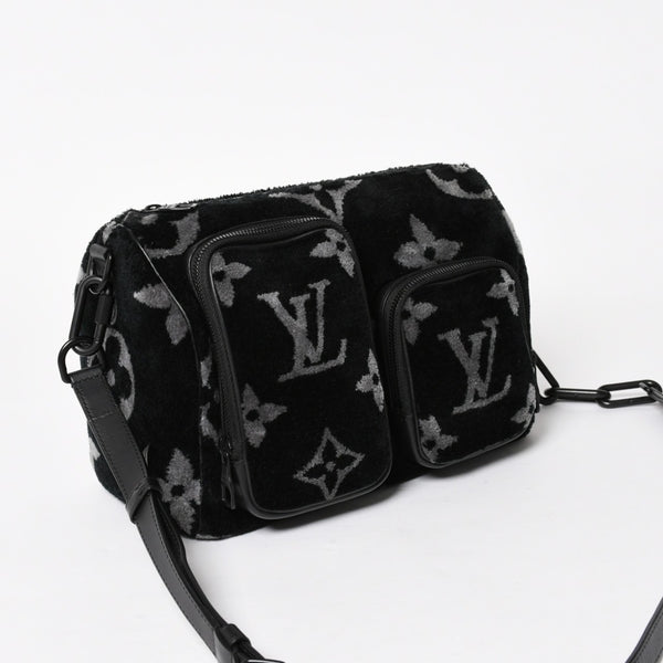 Like new item LOUIS VUITTON Keepall Bandouliere 25 Boston Bag Monogram Eclipse Taffetage M45438 Used 4a005635